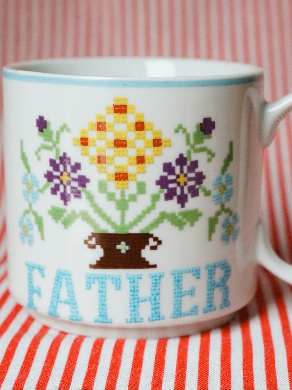 Vintage Father Mug • Cottage Core • Retro • Classic